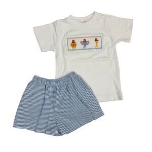NWT Ruth & Ralph Size 5 Uncle Sam Patriotic Beau Set